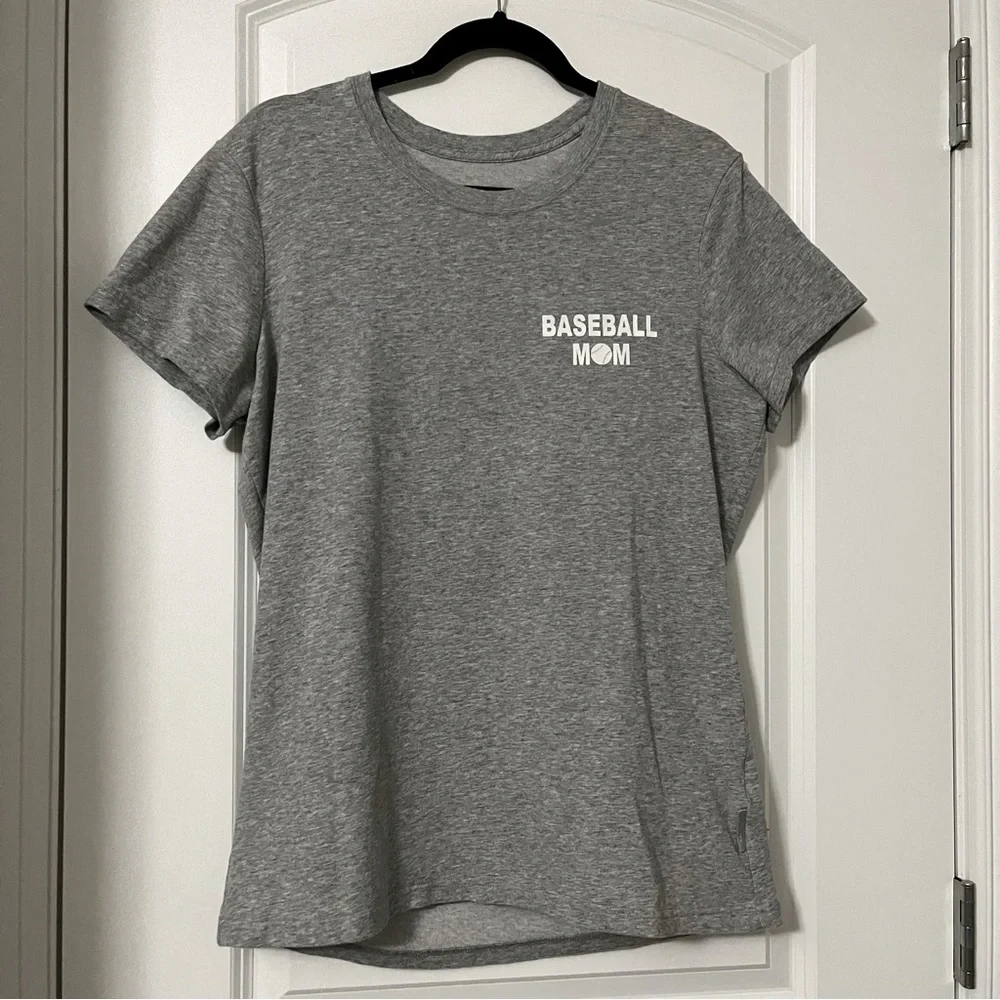 Nike Baseball Mom tshirt! Dri-fit cotton fabric is perfect for game day. - Picture 2 of 6